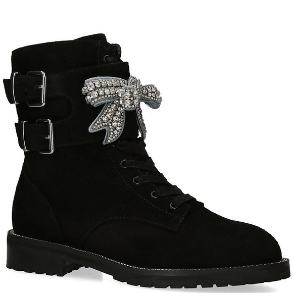 NWOB $258 Kurt Geiger Sutton Suede Bootie - Picture 7 of 12